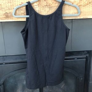 High neck luon workout top